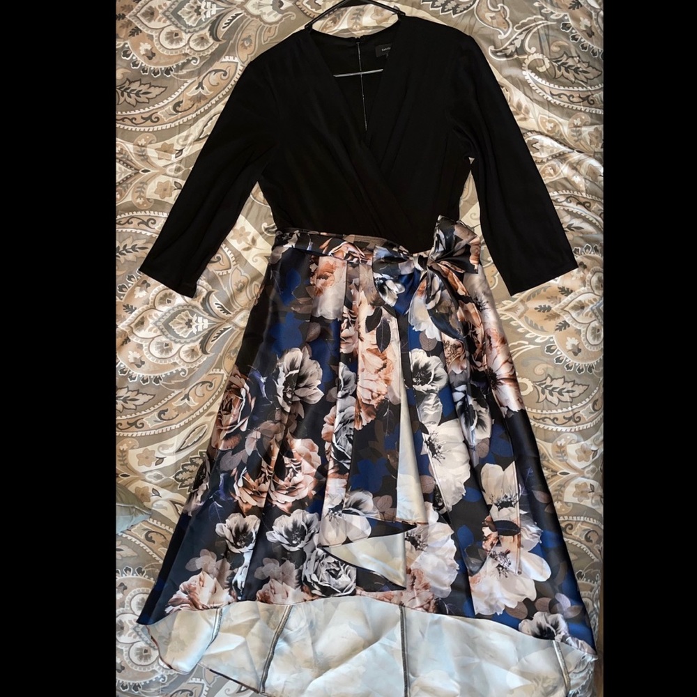 R&M Richards high low floral dress